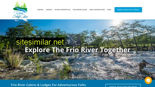 riverbluffcabins.com alternative sites