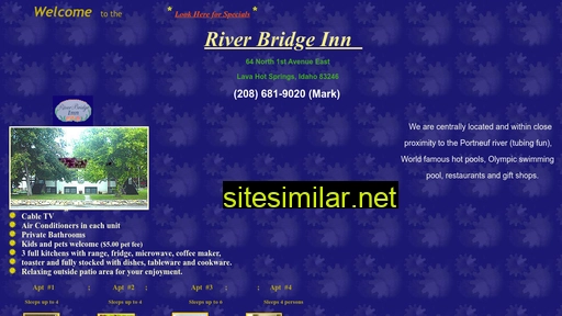riverbridgeinn.com alternative sites