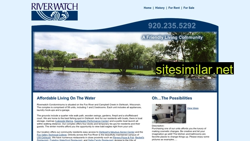 riverwatchoshkosh.com alternative sites