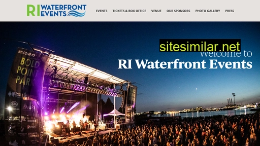 riwaterfrontevents.com alternative sites