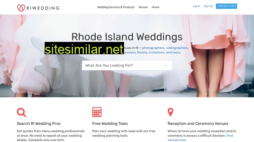riwedding.com alternative sites