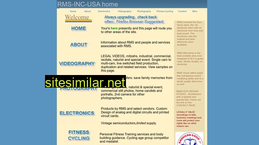 Rms-inc-usa similar sites