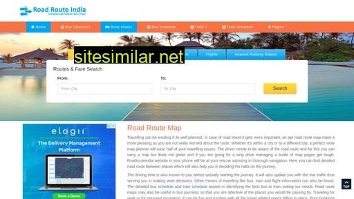 roadrouteindia.com alternative sites