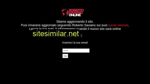 robertosaviano.com alternative sites
