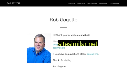robgoyette.com alternative sites