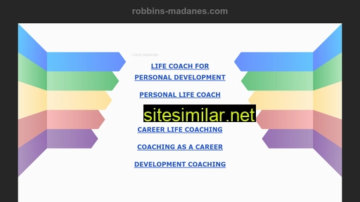 robbins-madanes.com alternative sites