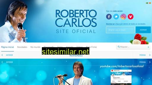 robertocarlos.com alternative sites