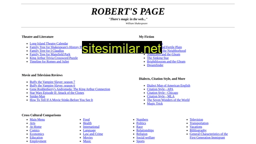 robertspage.com alternative sites