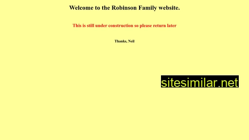 robinson-family.com alternative sites