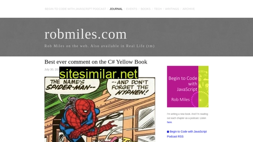 robmiles.com alternative sites