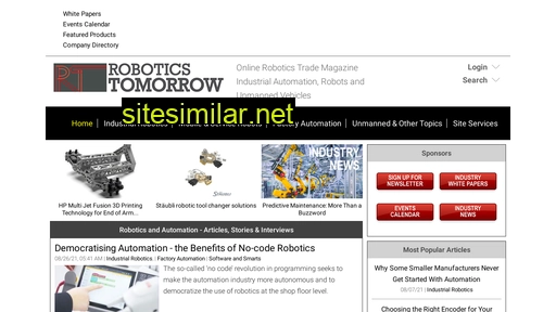 roboticstomorrow.com alternative sites