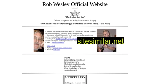 Robwesley similar sites