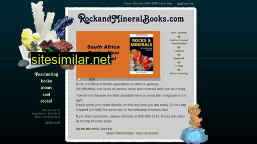 rockandmineralbooks.com alternative sites