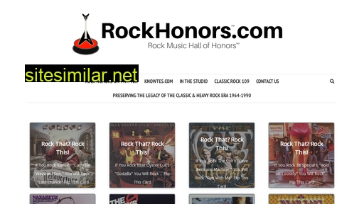 rockhonors.com alternative sites