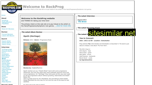 Rockprog similar sites