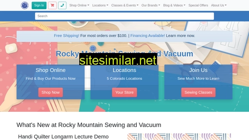 rockymountainsewing.com alternative sites