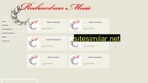 rochambeaumusic.com alternative sites