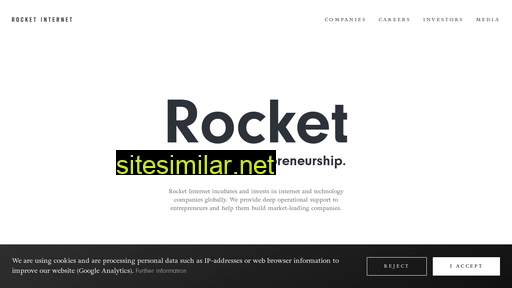 rocket-internet.com alternative sites