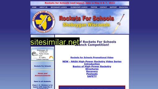 Rocketsforschools similar sites
