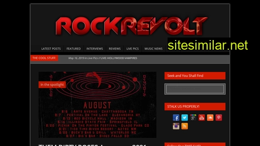 rockrevoltmagazine.com alternative sites