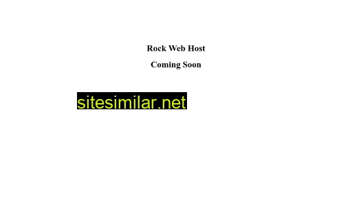 rockwebhost.com alternative sites