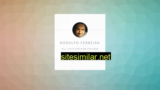 Rodolfo42 similar sites