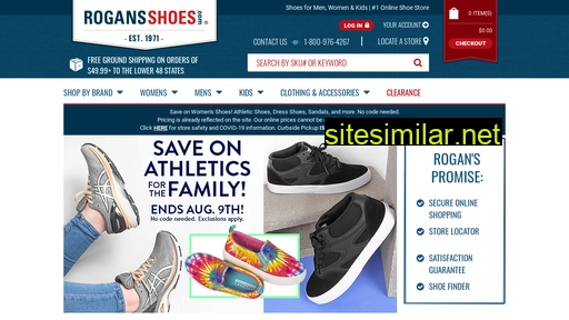 rogansshoes.com alternative sites
