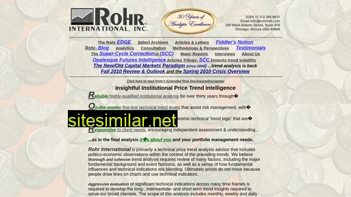 rohrintl.com alternative sites