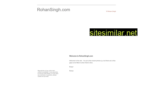 rohansingh.com alternative sites