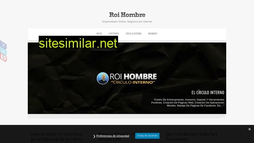 roihombre.com alternative sites