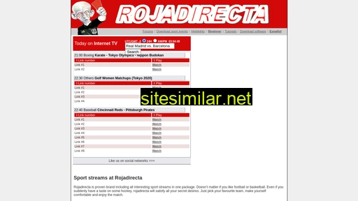 rojadirecti.com alternative sites