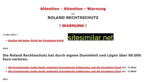 roland-rechtsschutz-warnung.com alternative sites