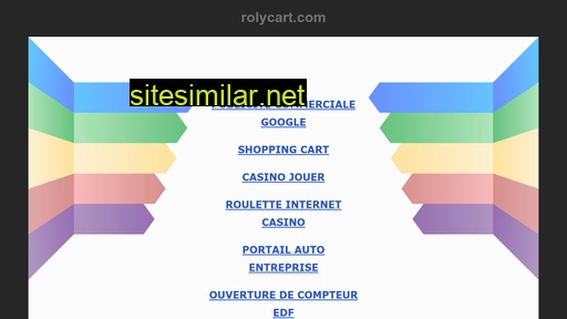 Rolycart similar sites