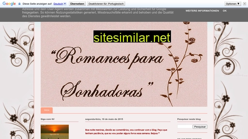 romancesparasonhadoras.blogspot.com alternative sites