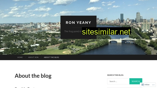 ronyeany.wordpress.com alternative sites