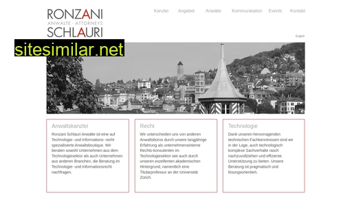 ronzani-schlauri.com alternative sites