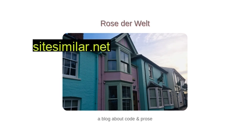 rosederwelt.com alternative sites
