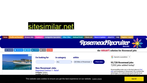 rosemeadrecruiter.com alternative sites
