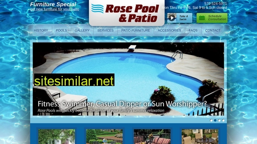 rosepoolnpatio.com alternative sites