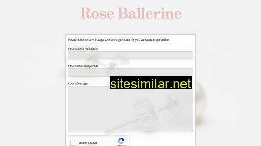 roseballerine.com alternative sites