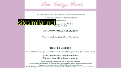 rosecottageresale.com alternative sites