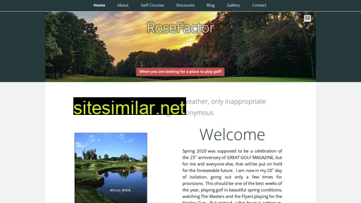 Rosefactor similar sites