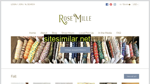Rosemille similar sites