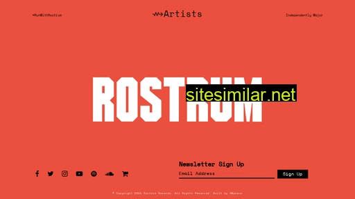 rostrumrecords.com alternative sites