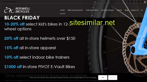 Roswellbicycles similar sites