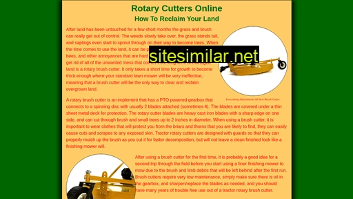 Rotarycuttersonline similar sites
