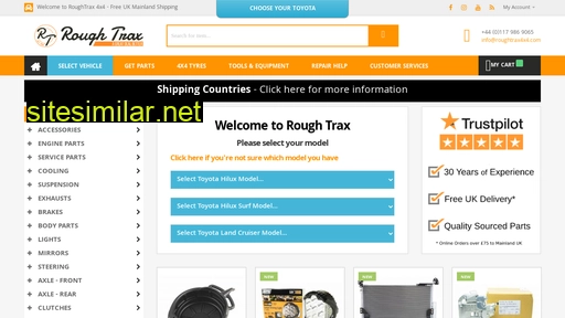 roughtrax4x4.com alternative sites