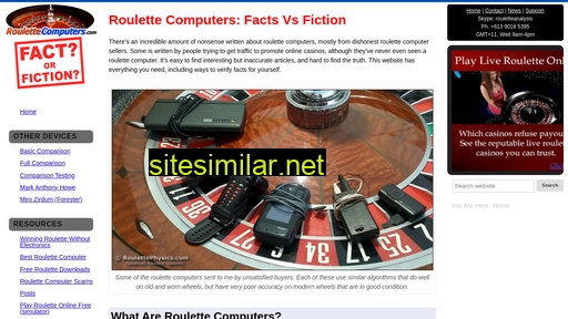 Roulettecomputers similar sites