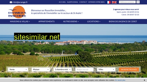 Roussillonimmobilier similar sites