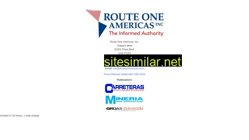 Route1americas similar sites